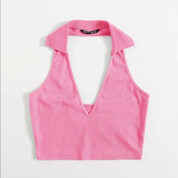 NEW✨ P I N K Crop Top 😍 - Picture 2 of 3